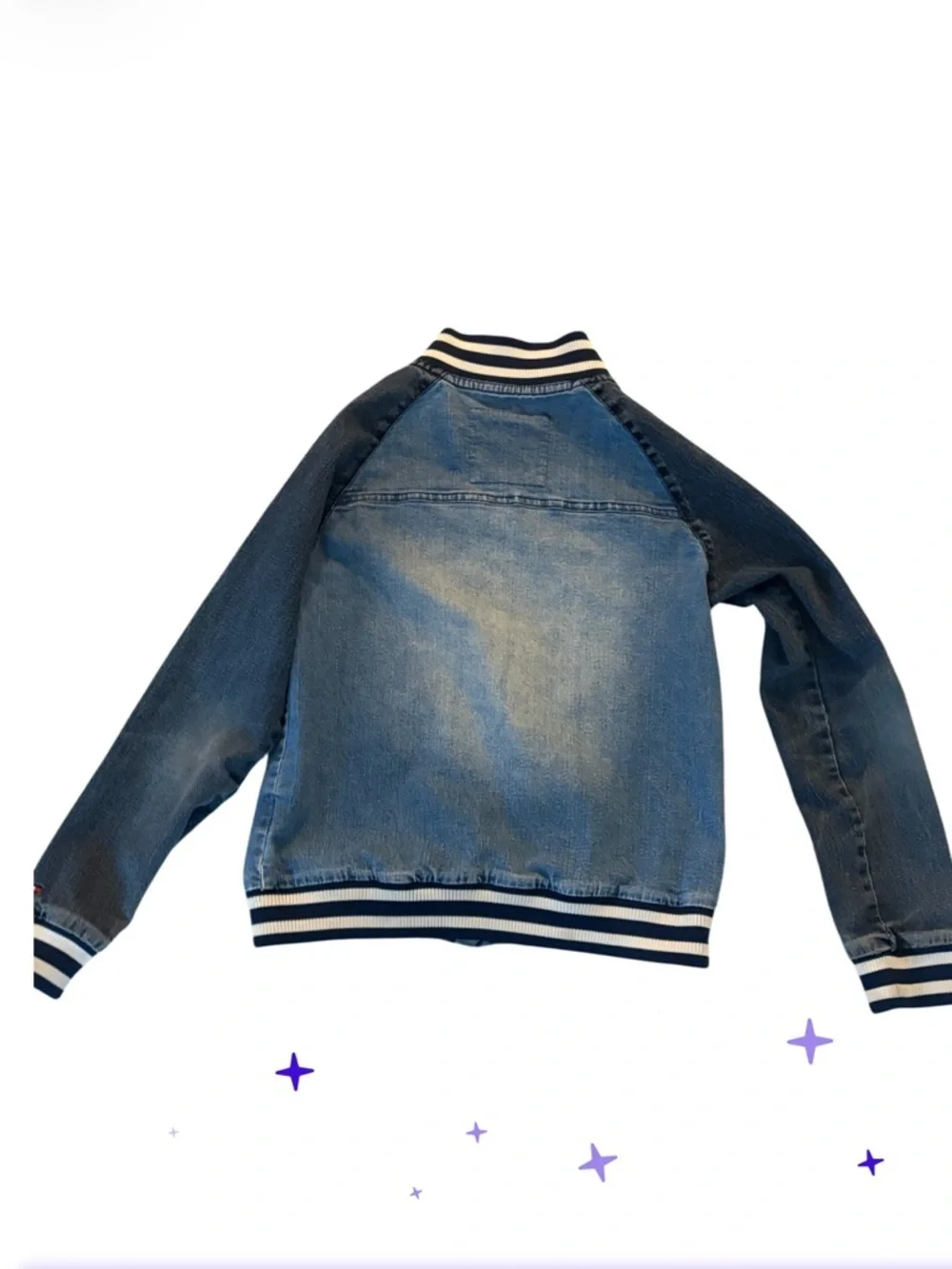 🧥 Tommy Hilfiger Denim Varsity Jacket (Youth L 12/14)
